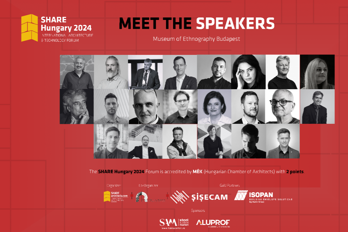 Elismert hazai és nemzetközi tervezők a 8. SHARE Magyarország 2024 konferencia előadói között