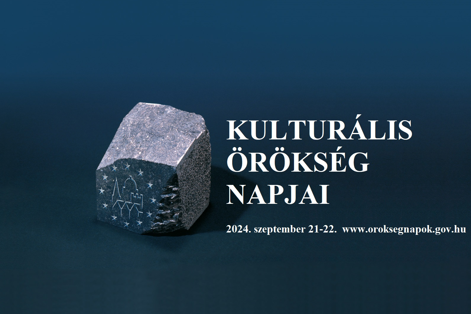 2024. szeptember 21-én és 22-én Kulturális Örökség Napjai című rendezvény