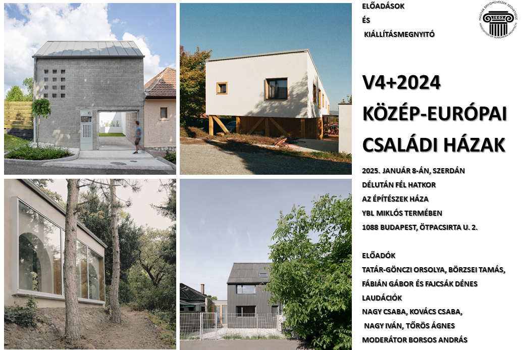 V4 - 2024 KÖZÉP-EURÓPAI CSALÁDI HÁZAK