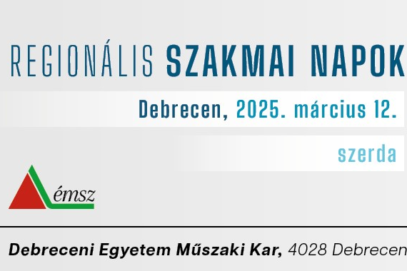 REGIONÁLIS SZAKMAI NAPOK - DEBRECEN