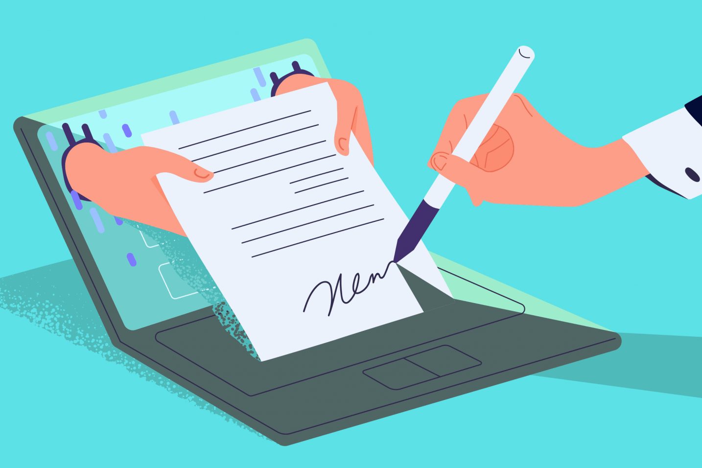 Tájékoztatás az elektronikus aláírással kapcsolatban