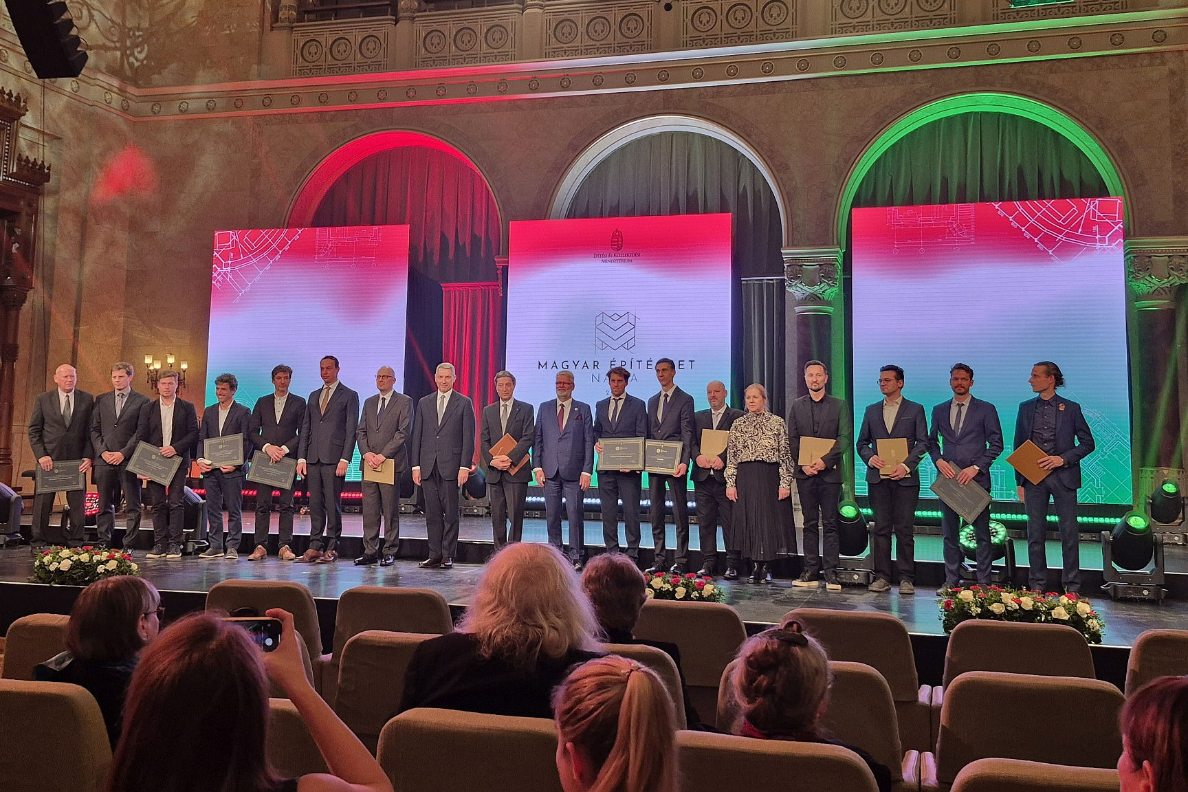 Díjátadások a Magyar Építészet Napja alkalmából - 2025.12.16