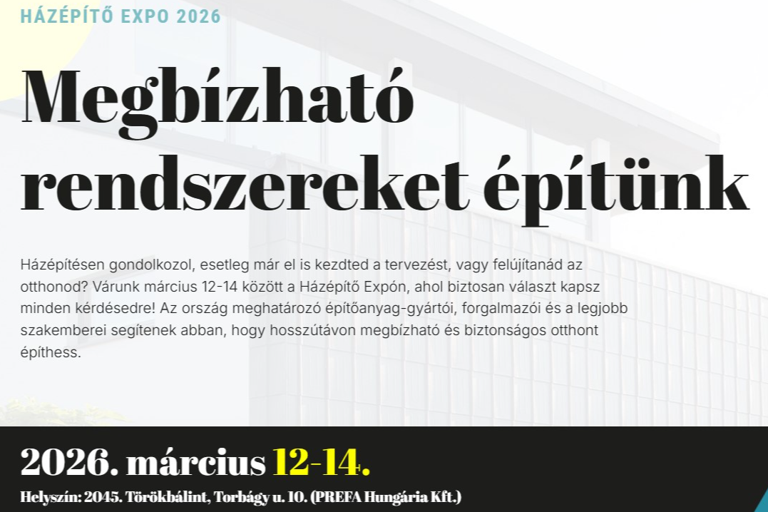 Program - házépítő expo - Építész konferencia