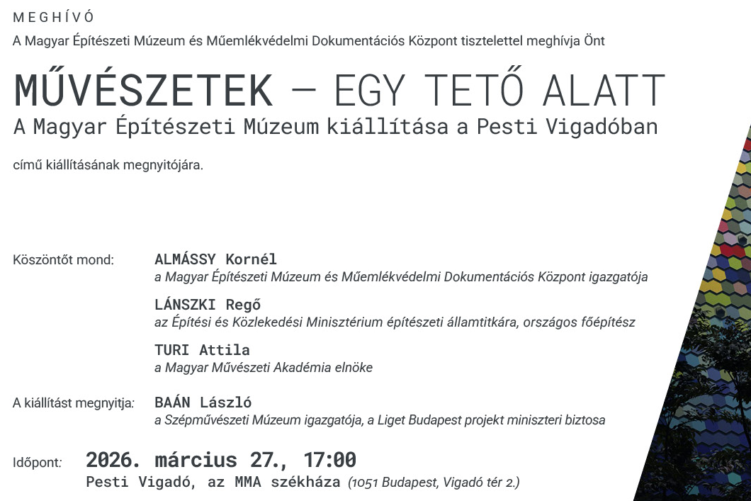 Művészetek - egy tető alatt