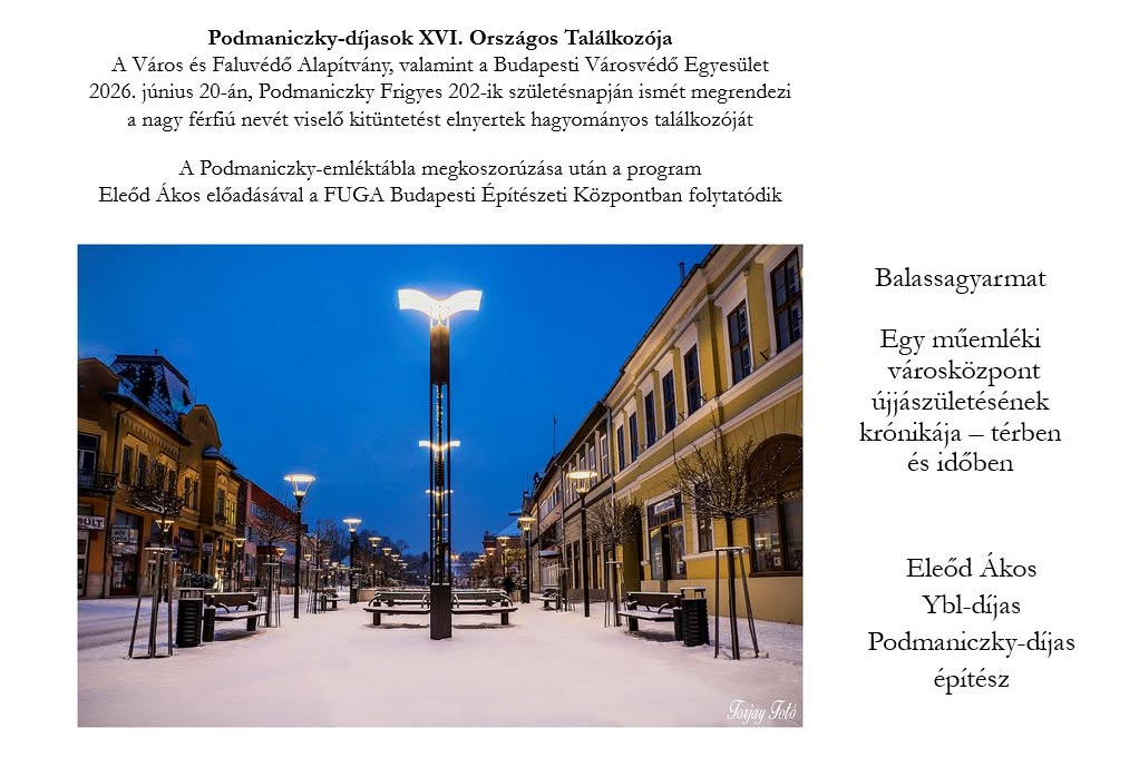 Podmaniczky-díjasok XVI. Országos Találkozója