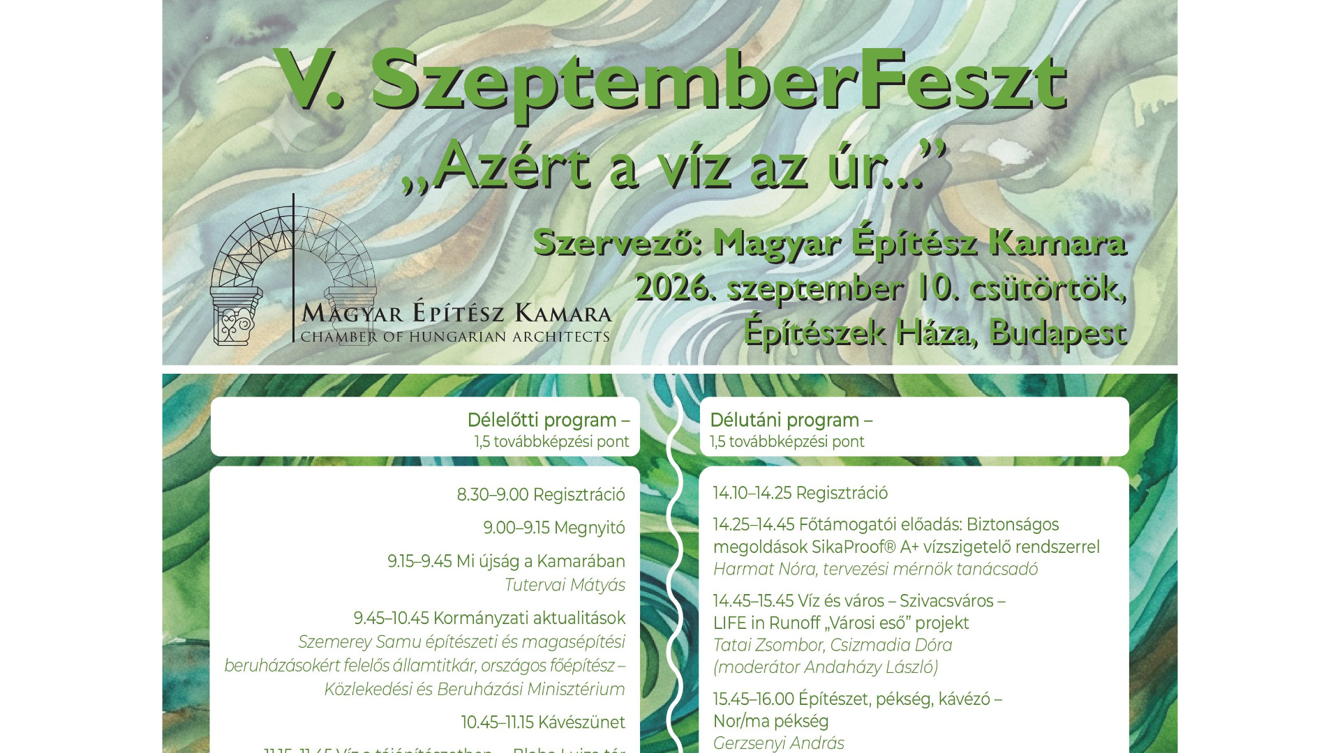 SzeptemberFeszt 2026. szeptember 10.