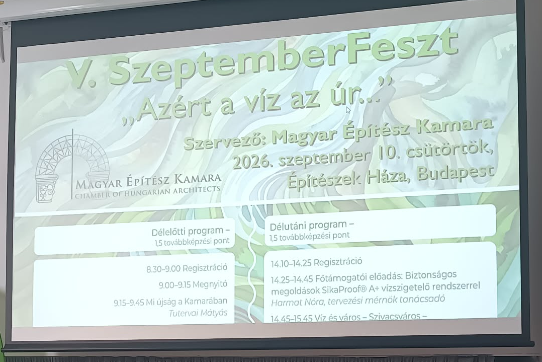 SzeptemberFeszt 2026. szeptember 10. - Élő