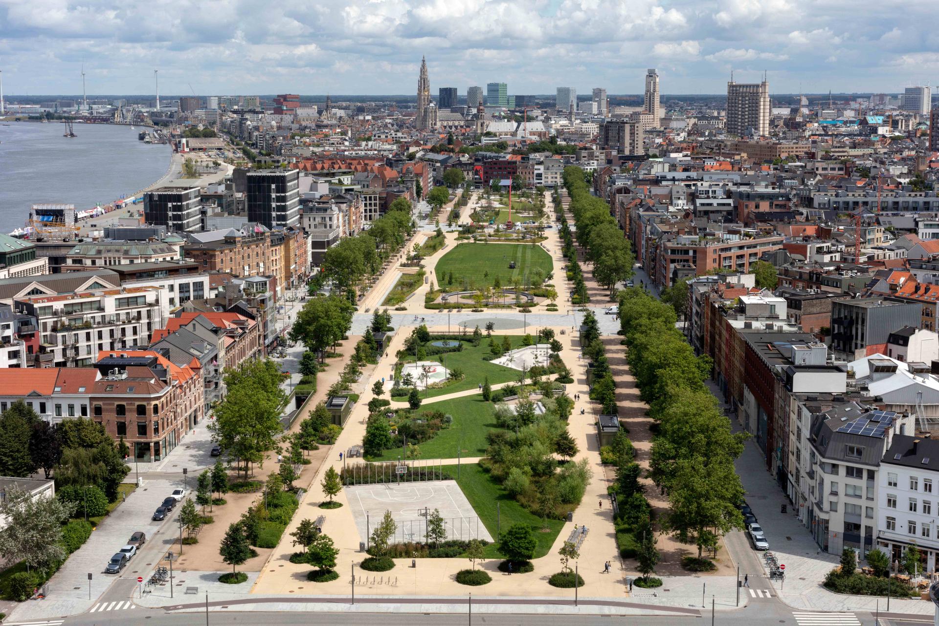 A Tractebel, Georges Descombes és az adr atelier által készített antwerpeni Zuidpark projekt elnyerte a 2026-os Európai Városi Köztéri Díjat