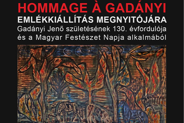 Hommage á Gadányi emlékkiállítás