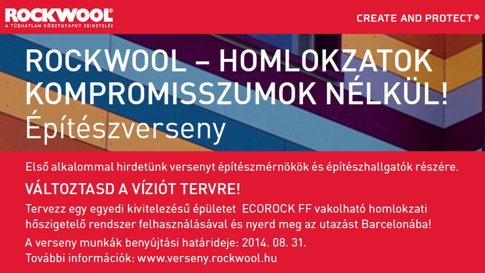 ROCKWOOL - Építészverseny 2014
