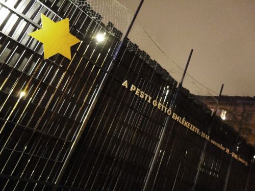 „A pesti gettó emlékezete” - szabadtéri kiállítás