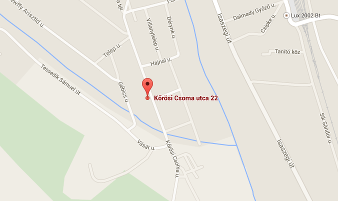 2100 Gödöllő, Kőrösi Csoma Sándor utca 22.