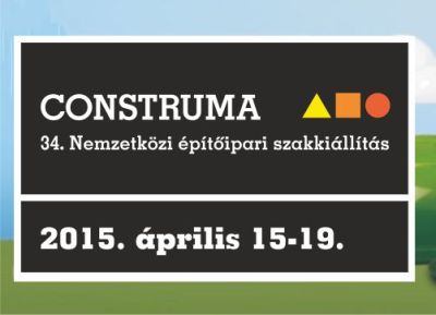 CONSTRUMA szakmai kiállítás 2015