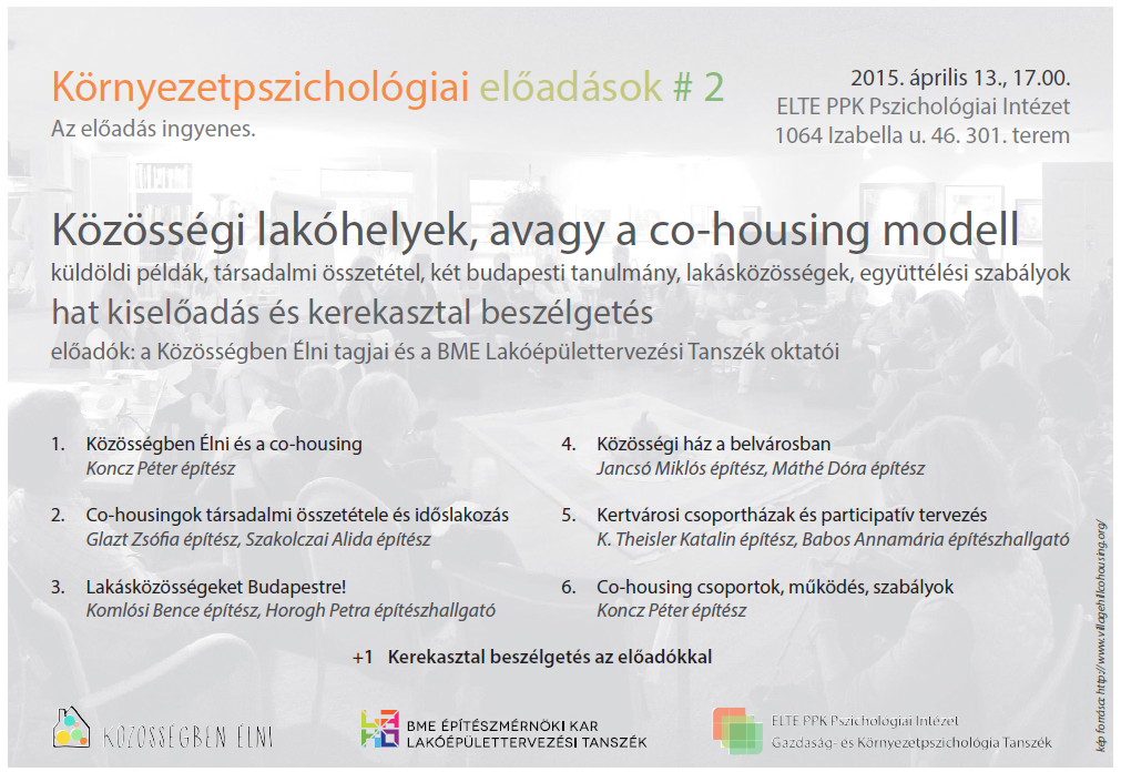 Közösségi lakóhelyek, avagy a co-housing modell