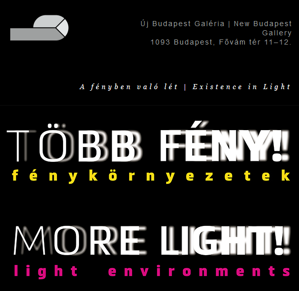 Több fény! | More Light!