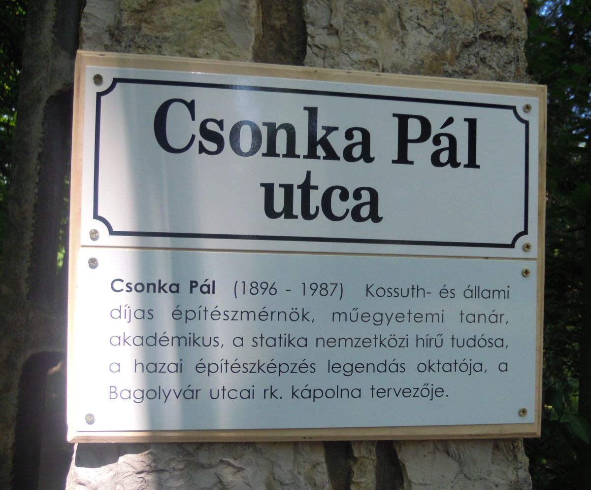 Csonka Pál utca