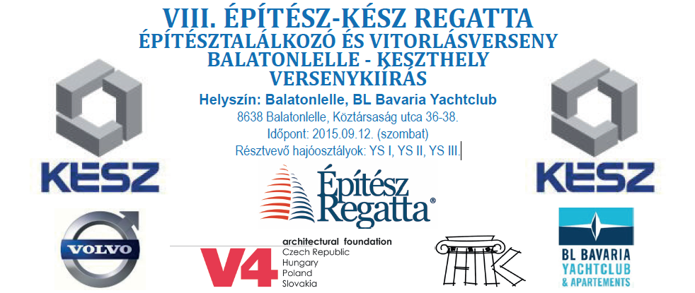 VIII. Építész KÉSZ Regatta – Balatonlelle – Keszthely