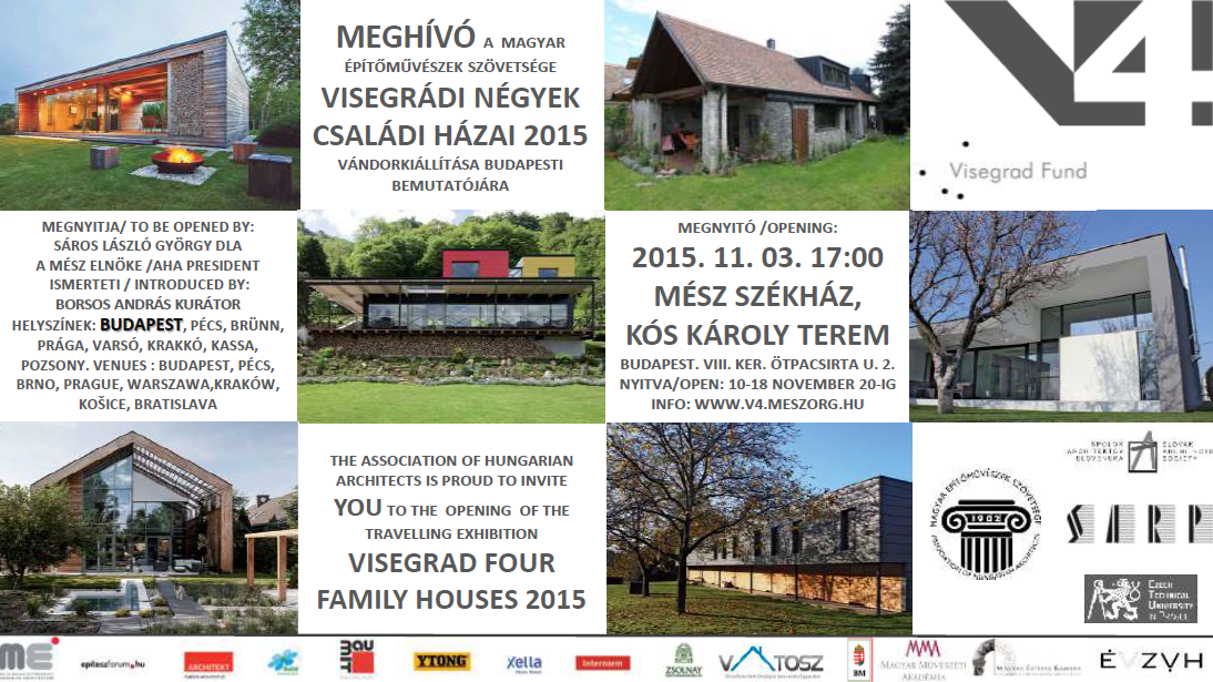 Visegrádi Négyek Családi Házai - 2015.11.03.