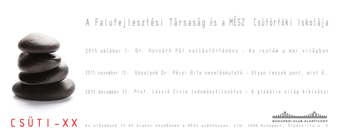 CSÜTÖRTÖKI ISKOLA - 2015. december 17