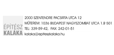 Építész Kaláka Kft építész munkatársat keres