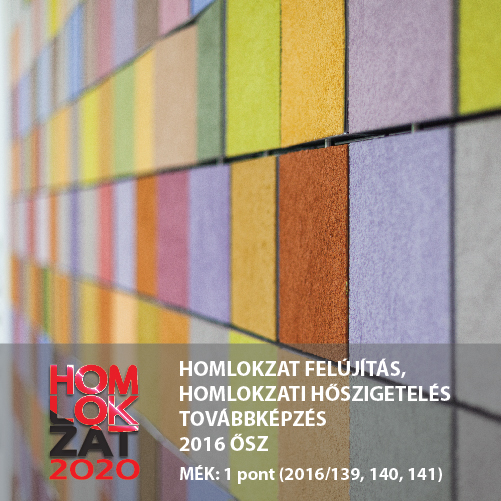Tudunk újat mondani a homlokzatokról!
