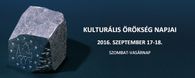 Kulturális Örökség Napjai - 2016