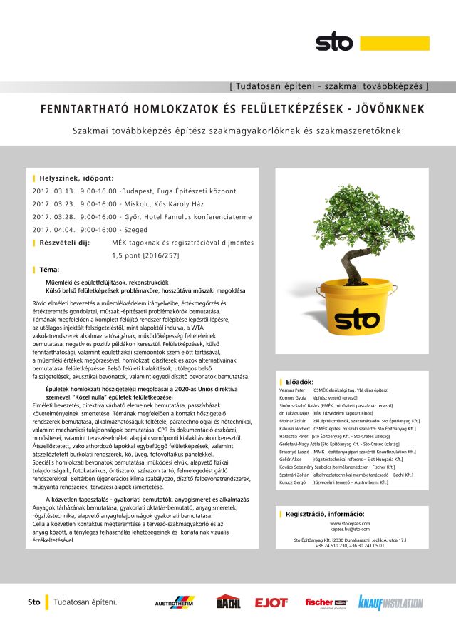STO tudatosan építeni