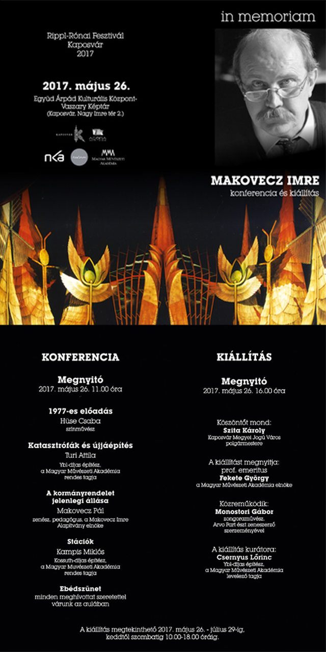 Makovecz Imre - konferencia és kiállítás
