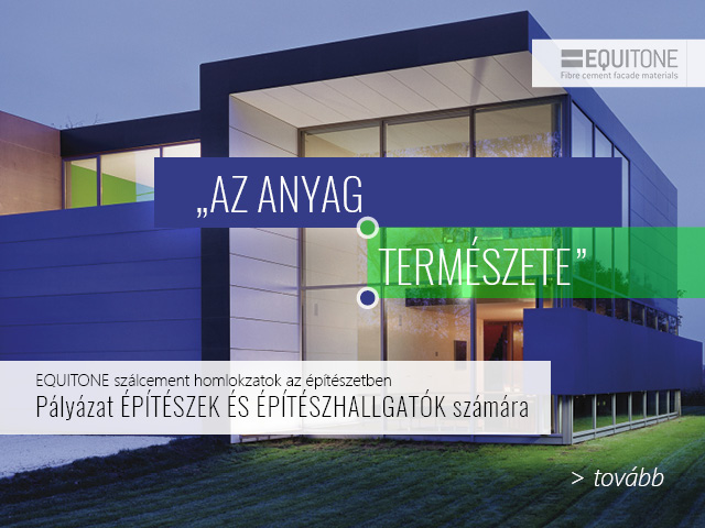 EQUITONE építész és építészhallgató pályázat 2017
