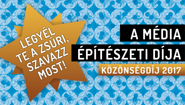 Elindult a Média Építészeti Díja 2017 közönségszavazása