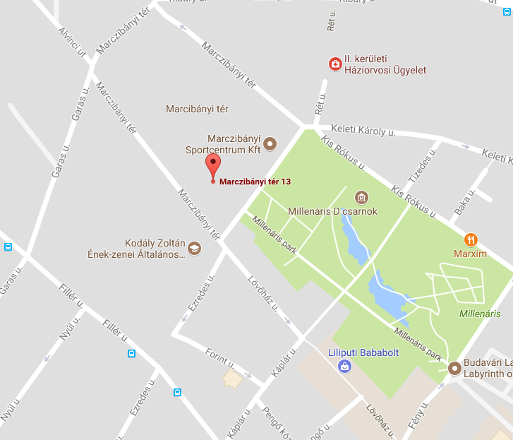 Budapest 12. kerület, Marczibányi tér 13.(hrsz.:12722/2)