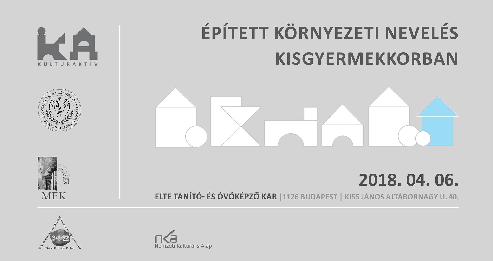 Épített környezeti nevelés kisgyermekkorban