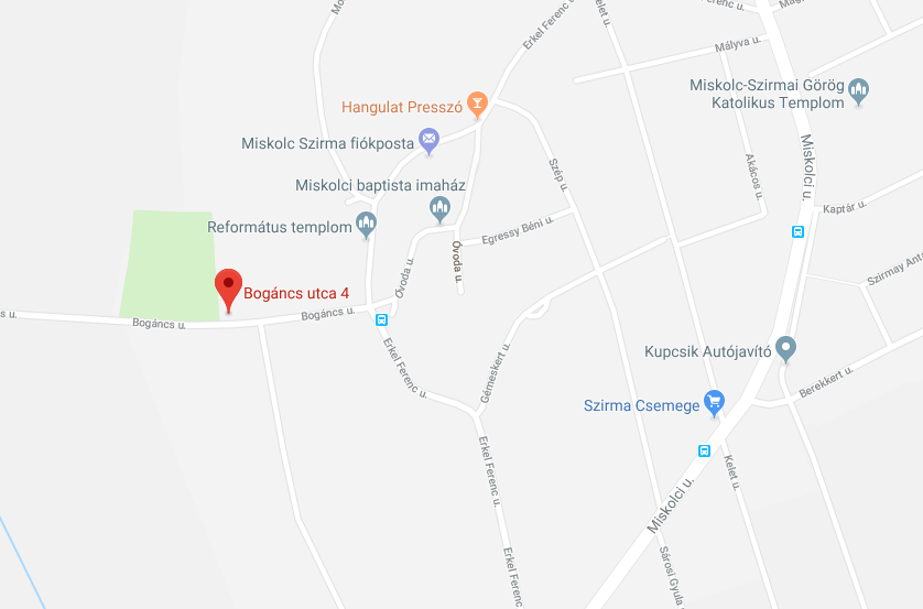 Miskolc, Bogáncs utca 4