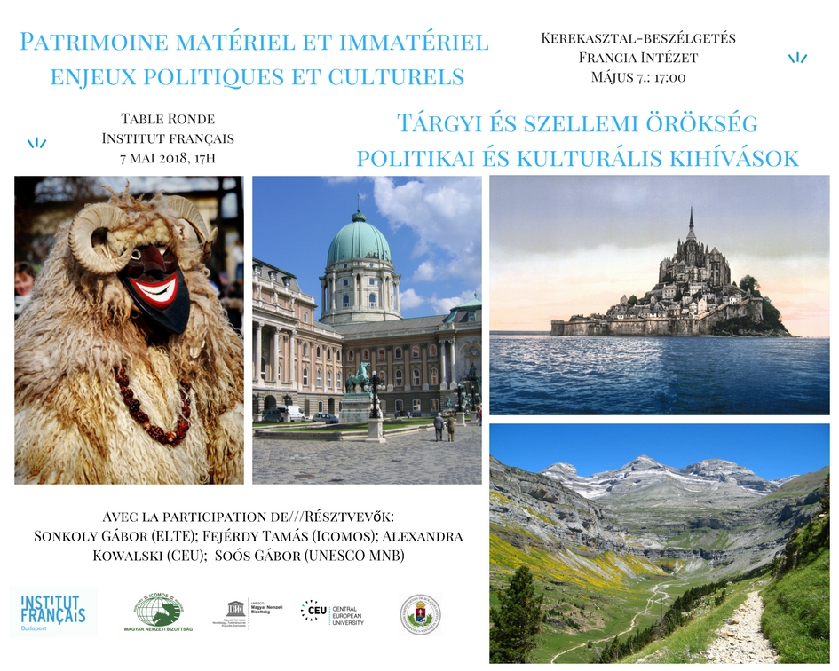 Tárgyi és szellemi örökség: politikai és kulturális kihívások