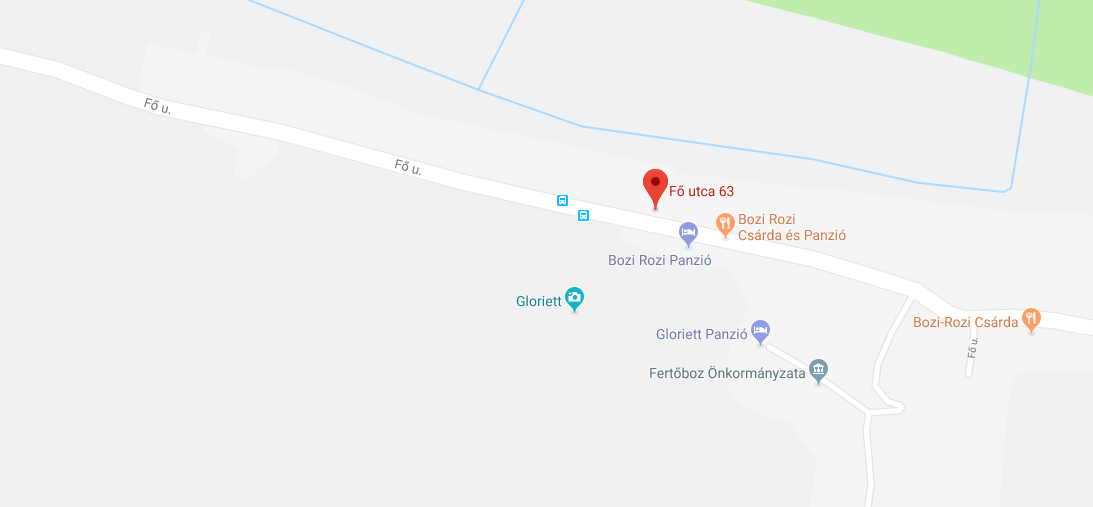 9493 Fertőboz Fő utca 63. hrsz: 86