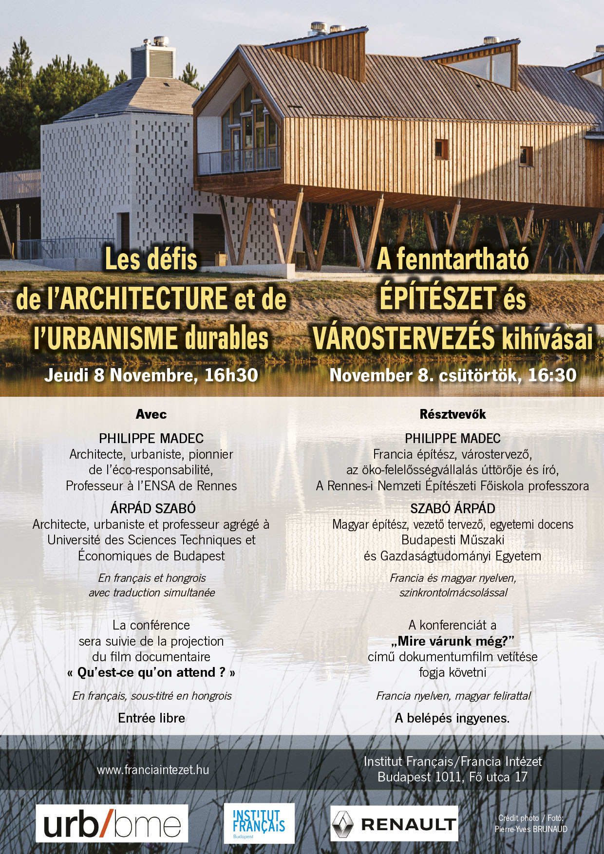 Konferencia : A fenntartható építészet és várostervezés kihívásai