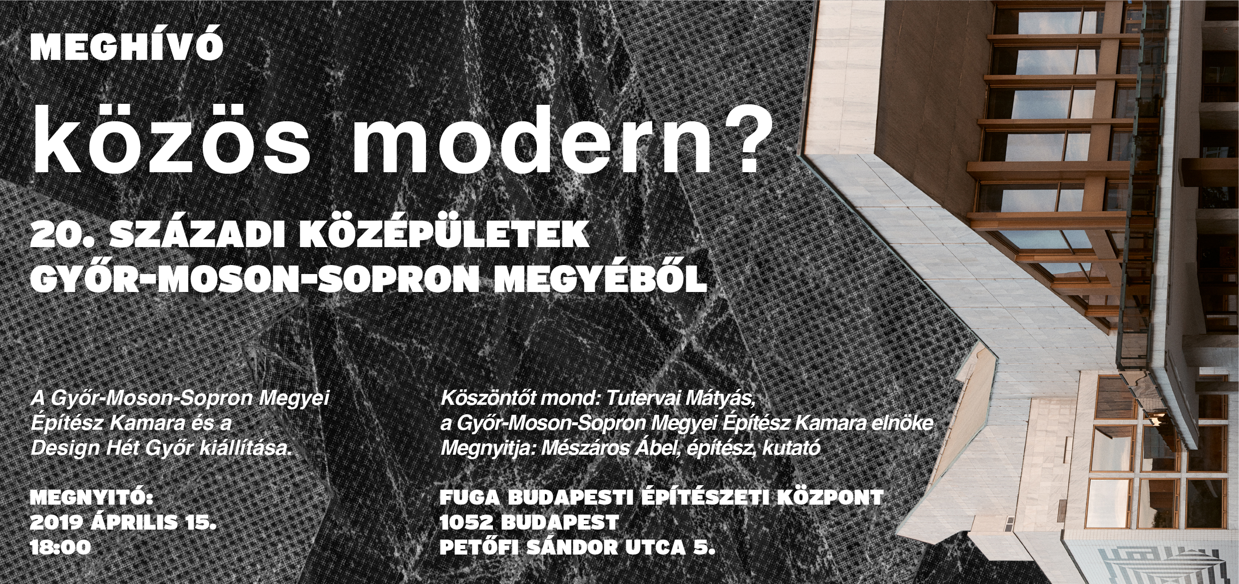 Közös modern? - Kiállítás meghívó 2019