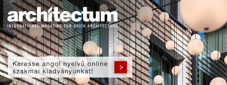 ARCHITECTUM – Wienerberger ingyenes folyóirata