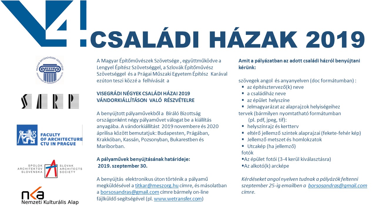 Családi házak 2019 - vándorkiállítás