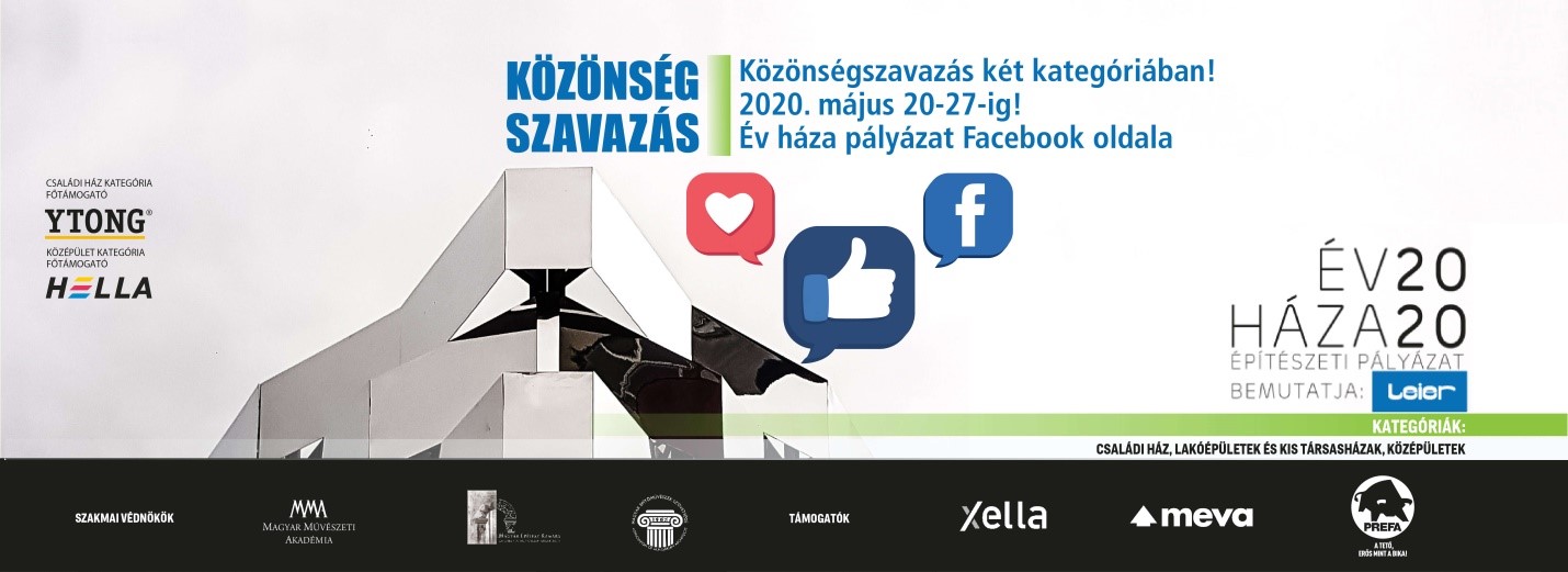 Az Év háza pályázat 2020 - Közönségszavazás Középület kategóriában