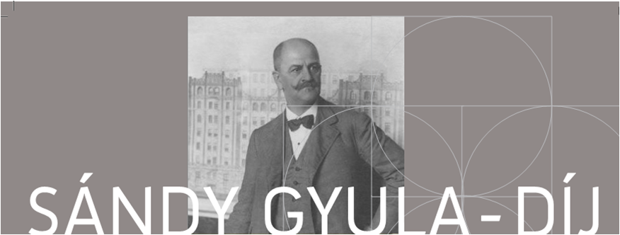 Magyar Építész Kamara Sándy Gyula - díja