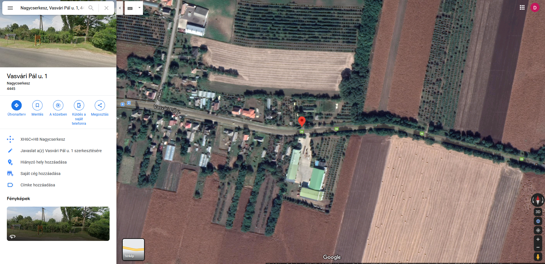 Nagycserkesz, Vasvári Pál u. 1.