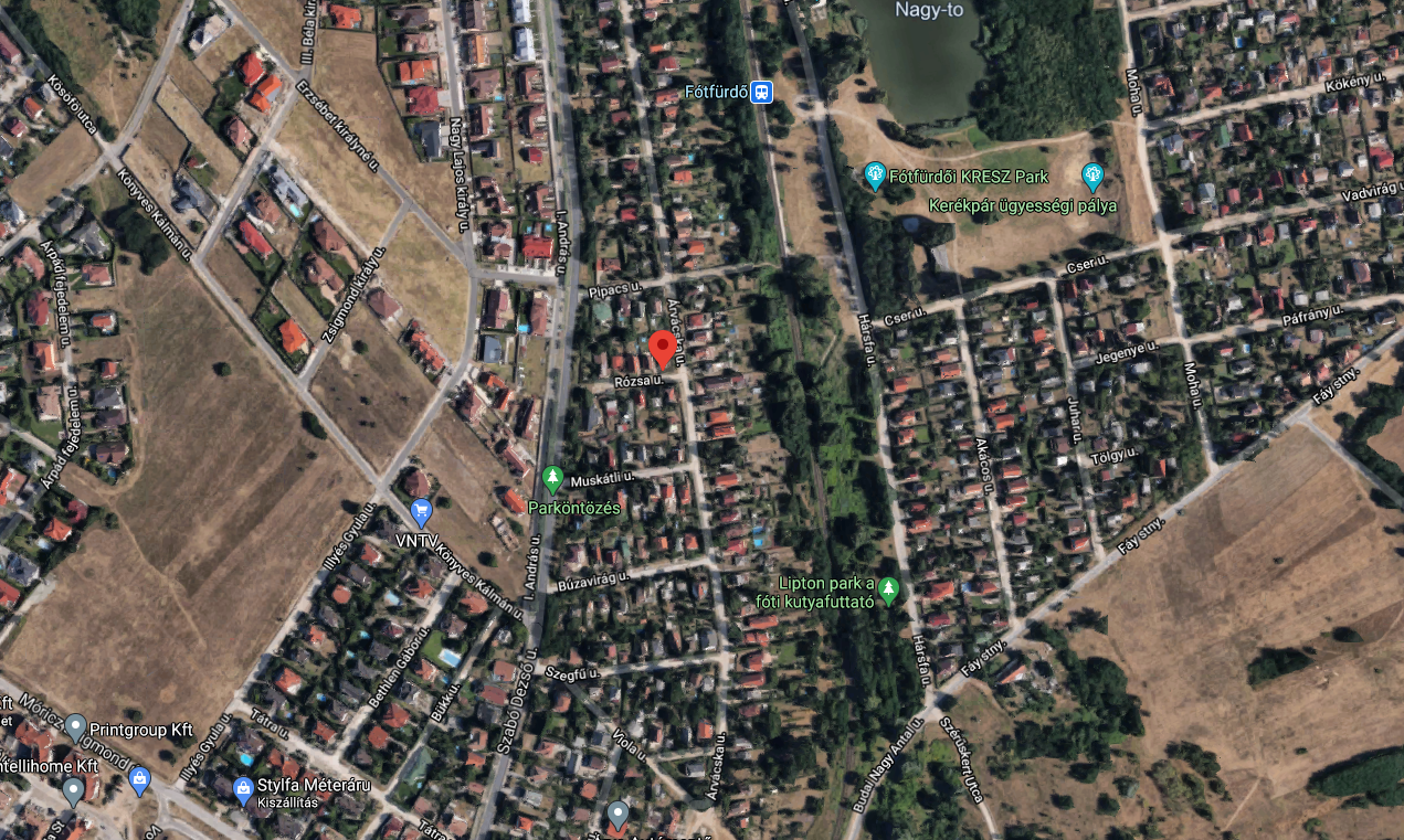 Fót, Árvácska u. 19., Hrsz.: 115