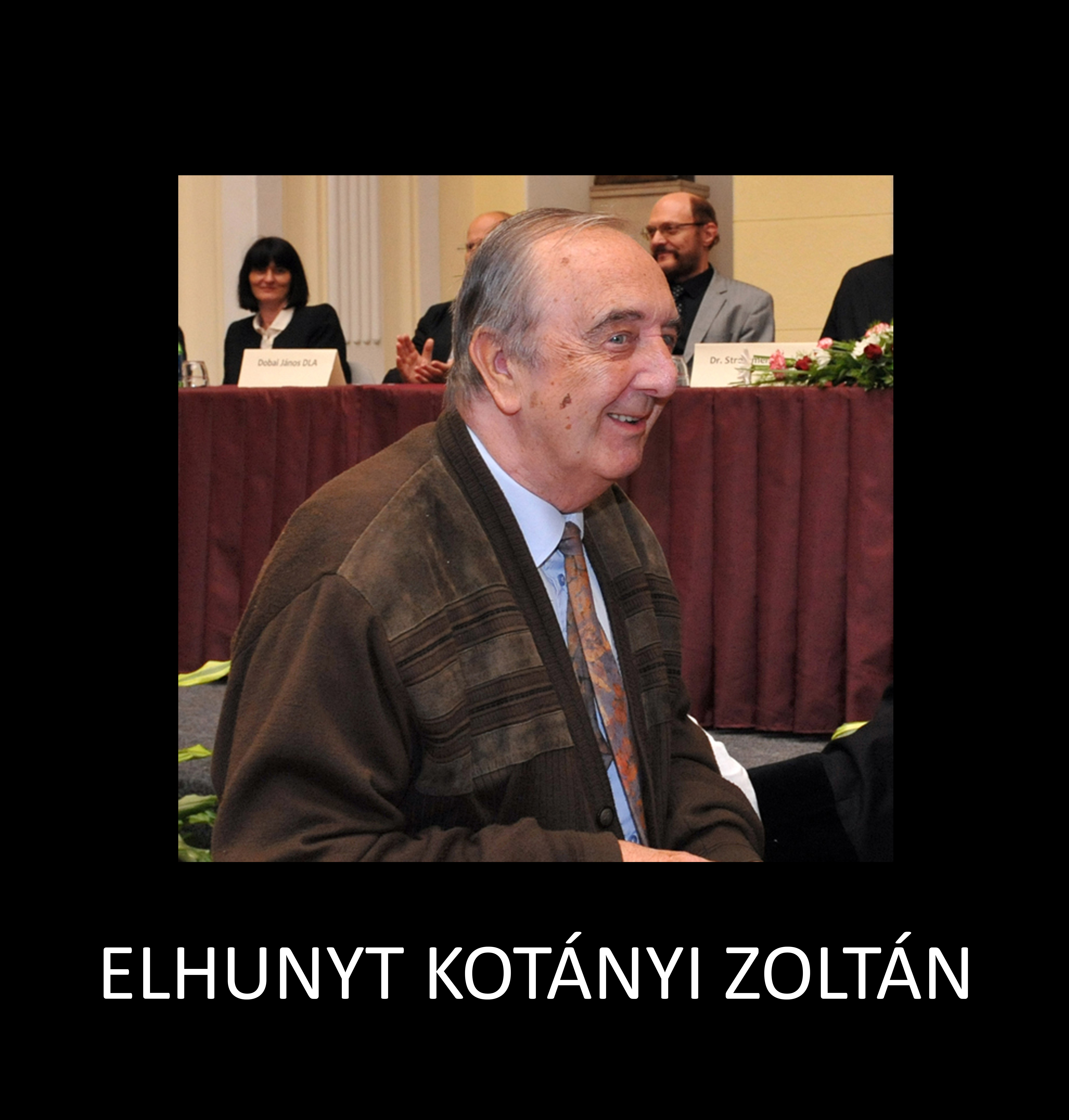 Elhunyt Kotányi Zoltán