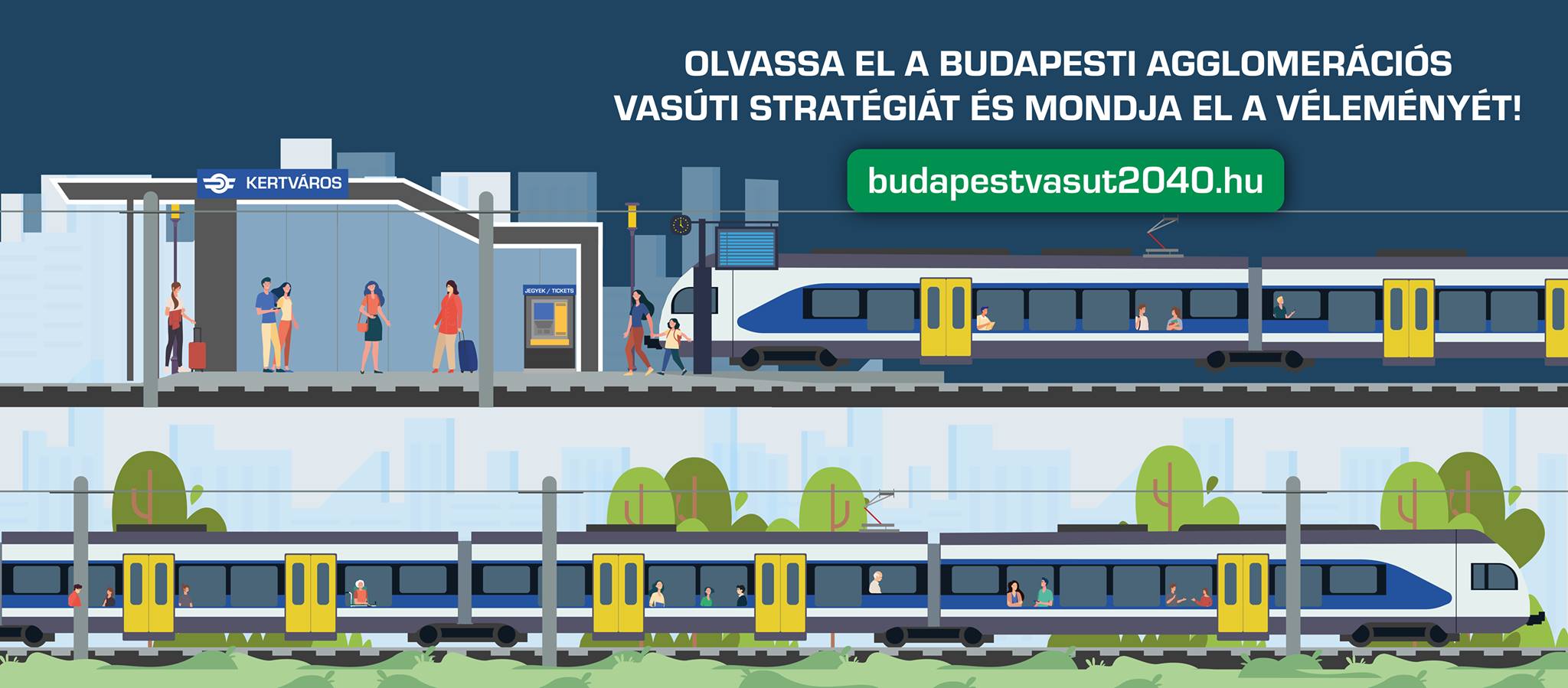 Budapest vasúti stratégia 2040 – rövid ismertetés és véleményezési lehetőség