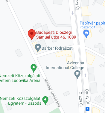 1089 Budapest, Diószegi Sámuel u. 46. diákszállás