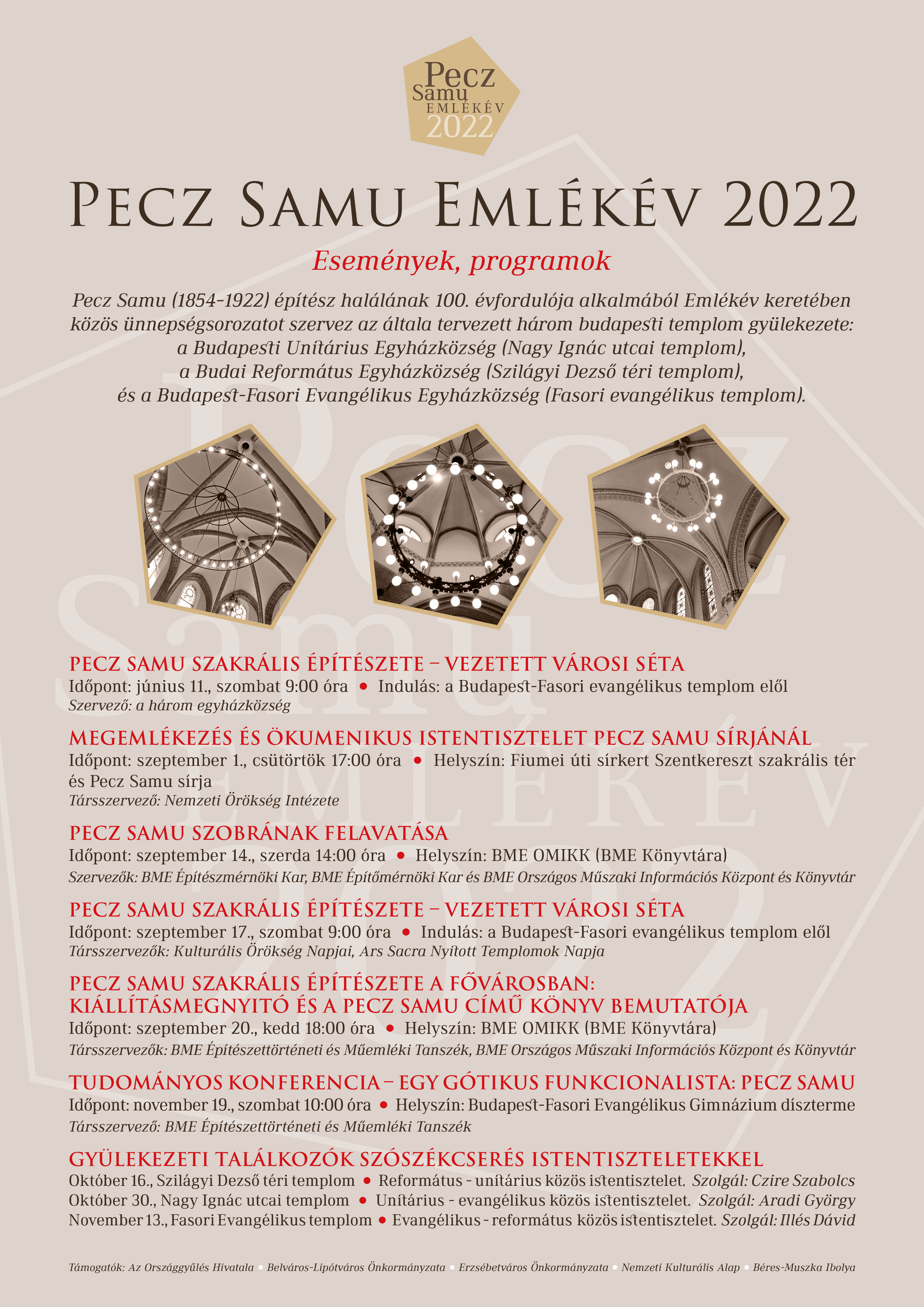 PECZ SAMU EMLÉKÉV 2022