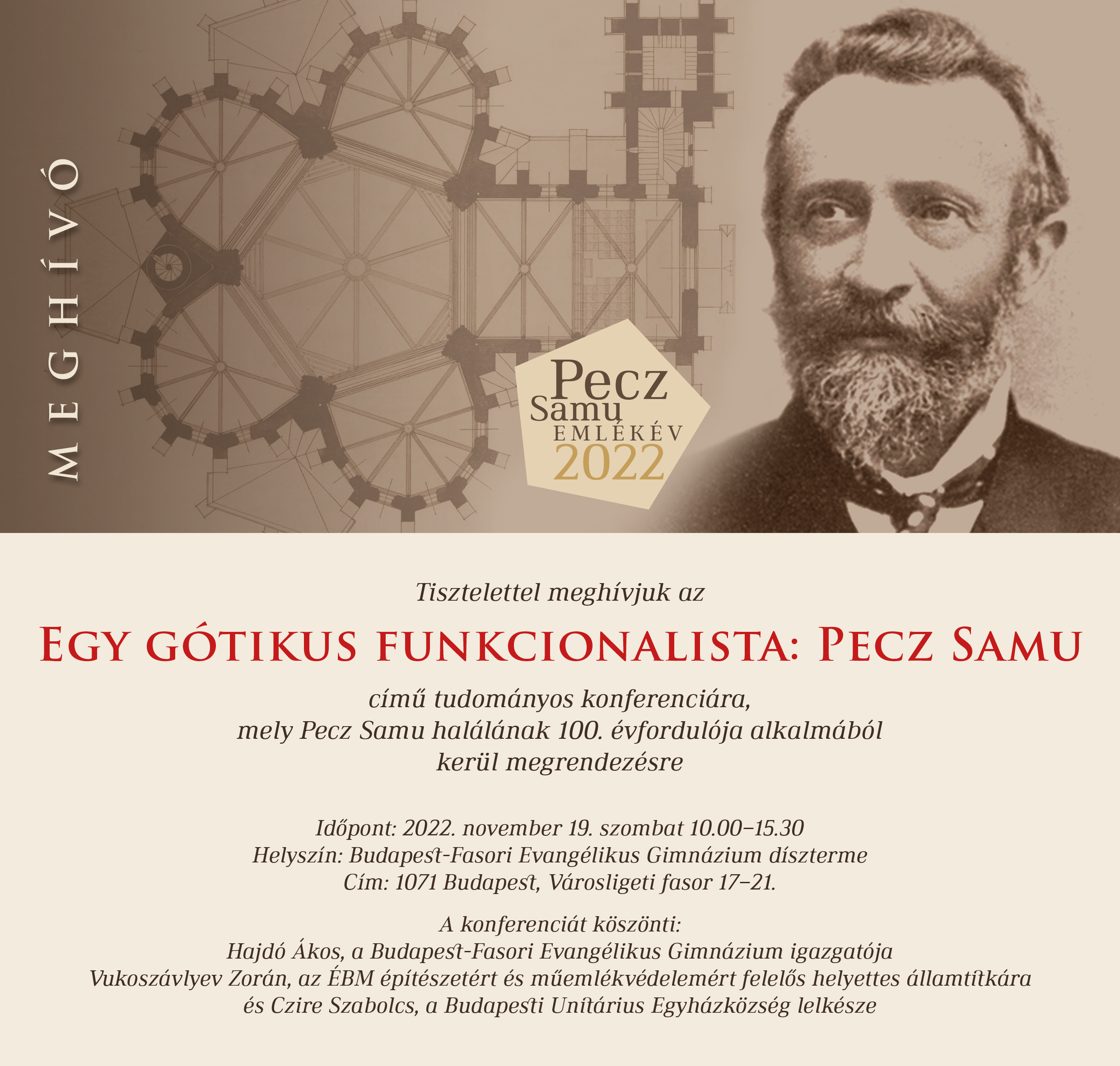 EGY GÓTIKUS FUNKCIONALISTA: PECZ SAMU